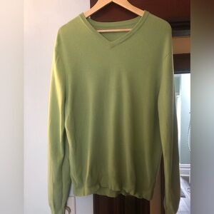 J.Crew v-neck cashmere sweater - Sz L